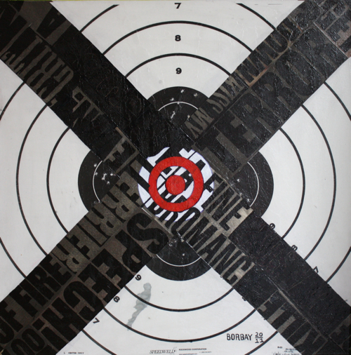 target practice pictures. Target Practice Painting by