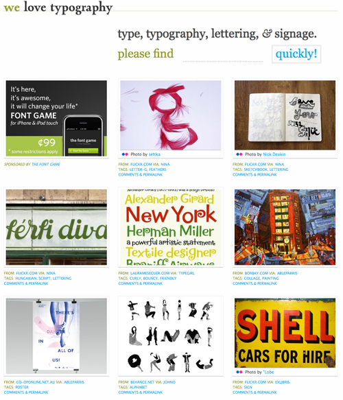Welovetypography Borbay