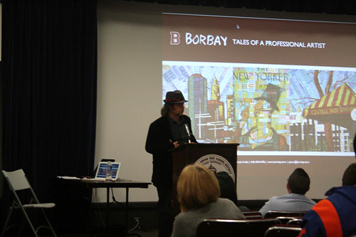 Borbay Speaker High School Art Honor Society