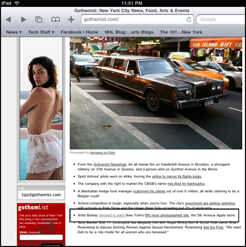 Gothamist Borbay