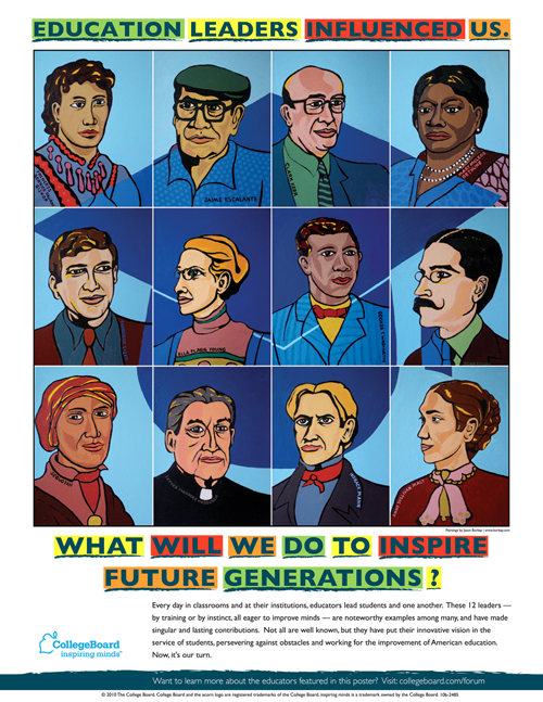 College Board Poster by Borbay