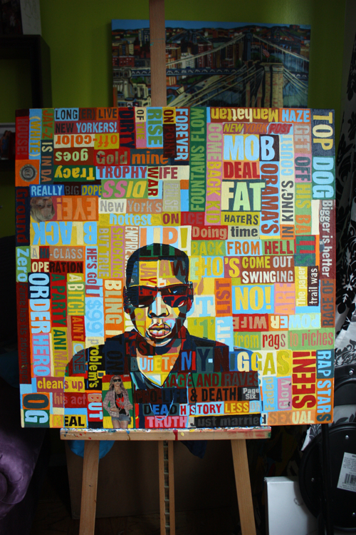 Jay-Z Portrait by Borbay