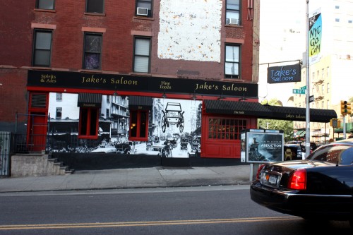 Jake's Saloon, West 57th Street and 10th Ave Manhattan a Mural by Borbay and Penn