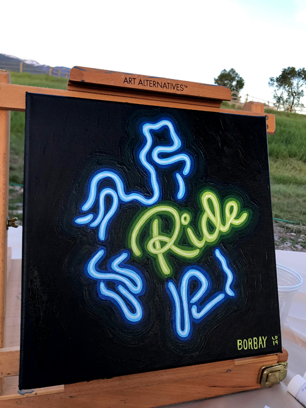 Borbay Hapi Trails Live Painting - BORBAY Borbay Hapi Trails Live Painting