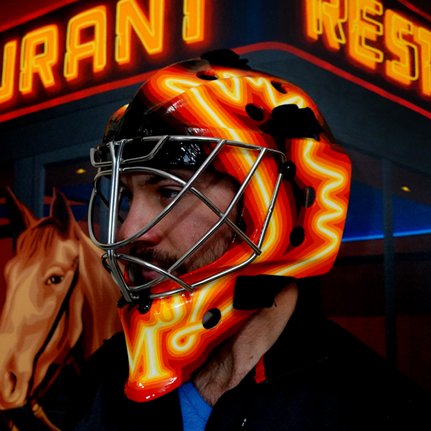 Krauss Goalie Mask by Borbay - BORBAY Krauss Goalie Mask by Borbay