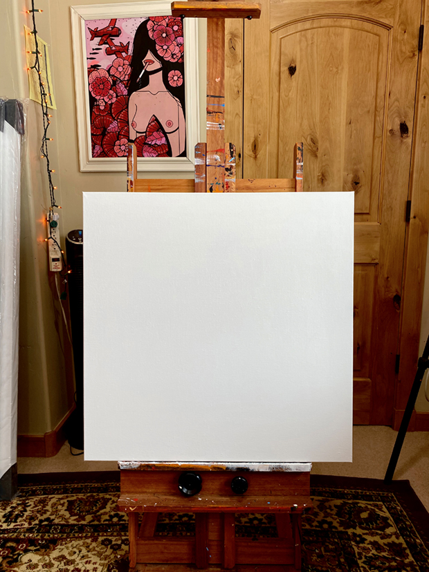 The Virginian Painting Process by Borbay 1 - BORBAY The Virginian Painting Process by Borbay 1