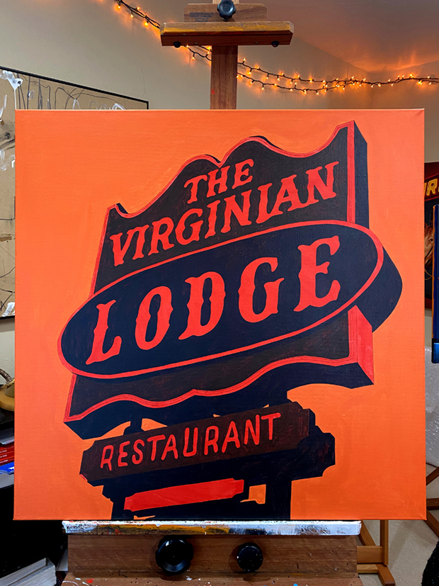 The Virginian Painting Process by Borbay 3 - BORBAY The Virginian Painting Process by Borbay 3