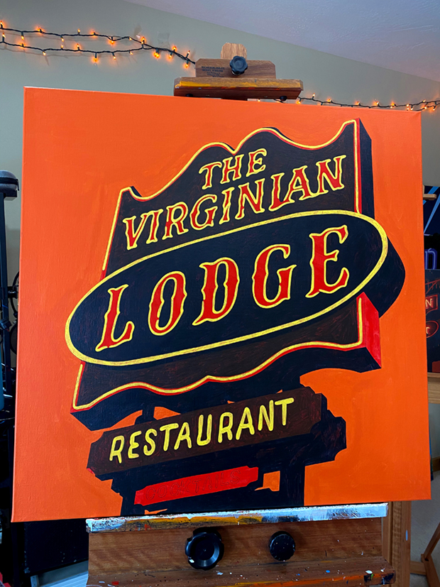 The Virginian Painting Process by Borbay 4 - BORBAY The Virginian Painting Process by Borbay 4