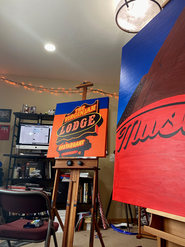 The Virginian Painting Process by Borbay 5 - BORBAY The Virginian Painting Process by Borbay 5