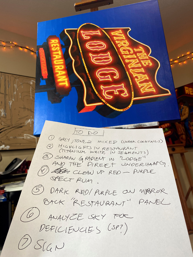 The Virginian Painting Process by Borbay 9 - BORBAY The Virginian Painting Process by Borbay 9