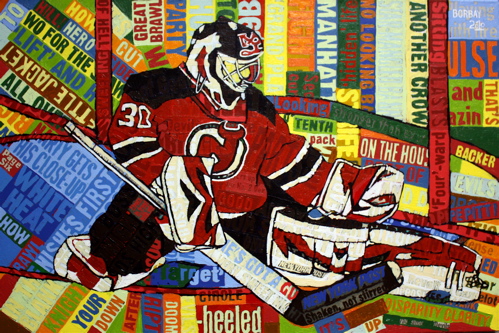 Martin Brodeur Painting