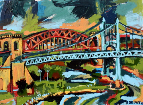 RFK Bridge Plein Air