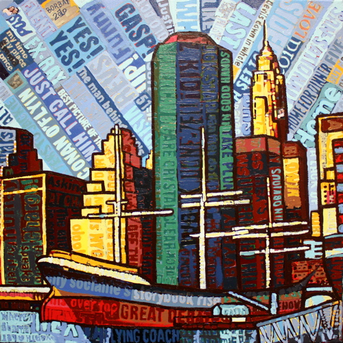 Wender South Street Painting by Borbay