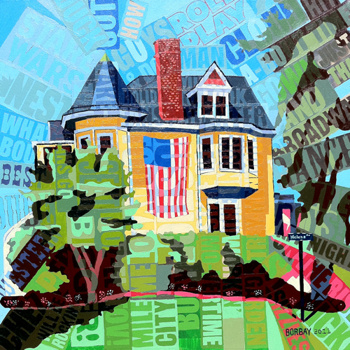 Larchmont Flag House by Borbay