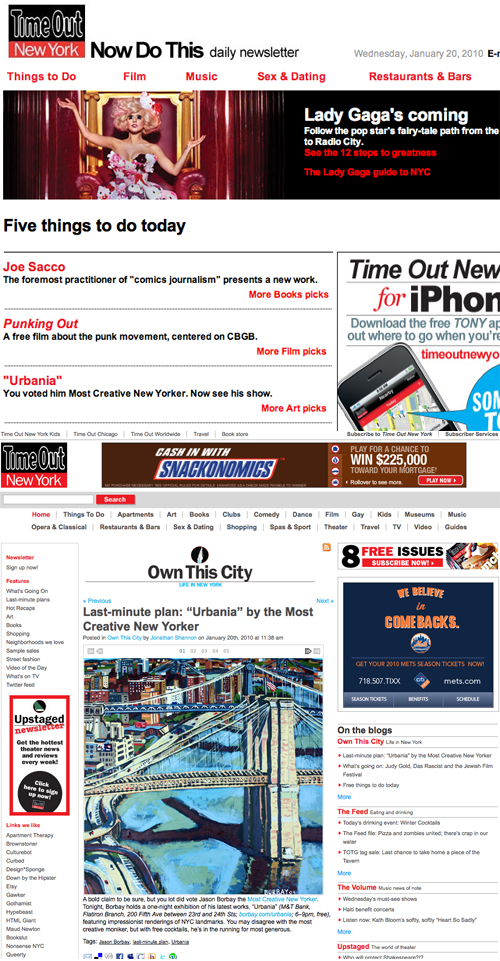 Borbay Timeout Urbania