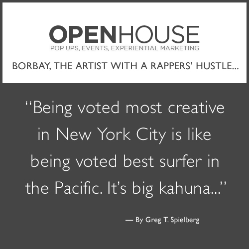 Open House Gallery Profile on Borbay Greg T Spielberg Open House Gallery Profile on Borbay Greg T Spielberg