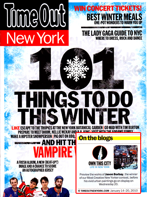 TONY Borbay Vivid Urban Paintings