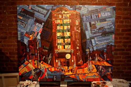 TriBeCa Grand NYC Borbay Painting TriBeCa Grand NYC Borbay Painting