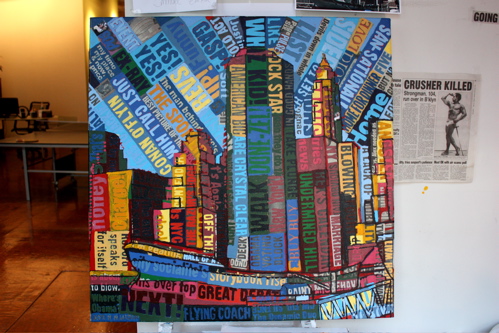 Wender South Street Painting By Borbay Process Wender South Street Painting By Borbay Process