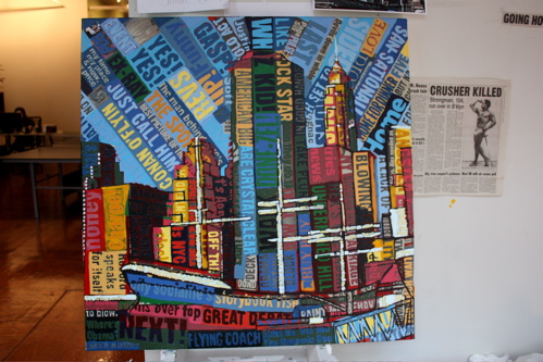 Wender South Street Painting By Borbay Process Wender South Street Painting By Borbay Process