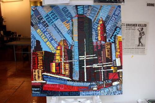 Wender South Street Painting By Borbay Process Wender South Street Painting By Borbay Process