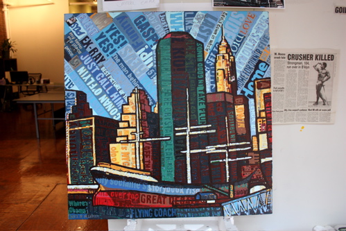 Wender South Street Painting By Borbay Process Wender South Street Painting By Borbay Process