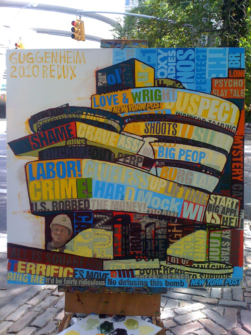 Guggenheim Redux Painting Process Borbay Guggenheim Redux Painting Process Borbay