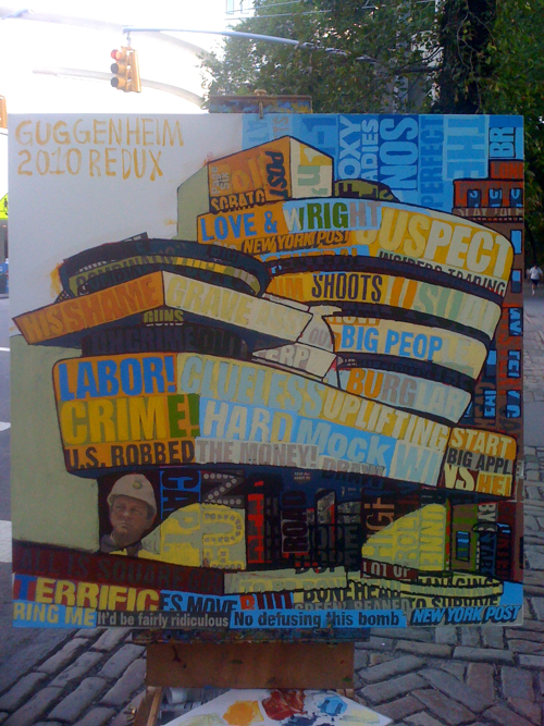 Guggenheim Redux Painting Process Borbay Guggenheim Redux Painting Process Borbay