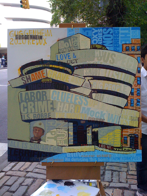 Guggenheim Redux Painting Process Borbay Guggenheim Redux Painting Process Borbay