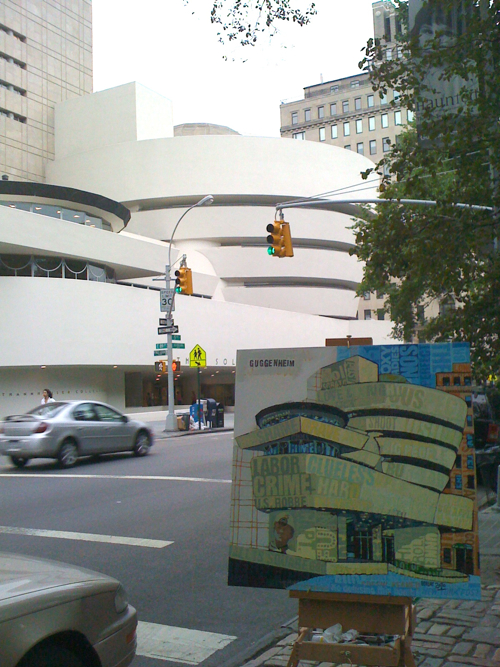 Guggenheim Redux Painting Process Borbay Guggenheim Redux Painting Process Borbay