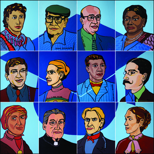 College Board Paintings by Borbay