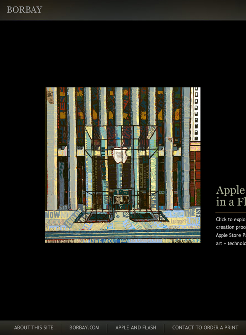 Borbay Apple Microsite by Eisenhuth