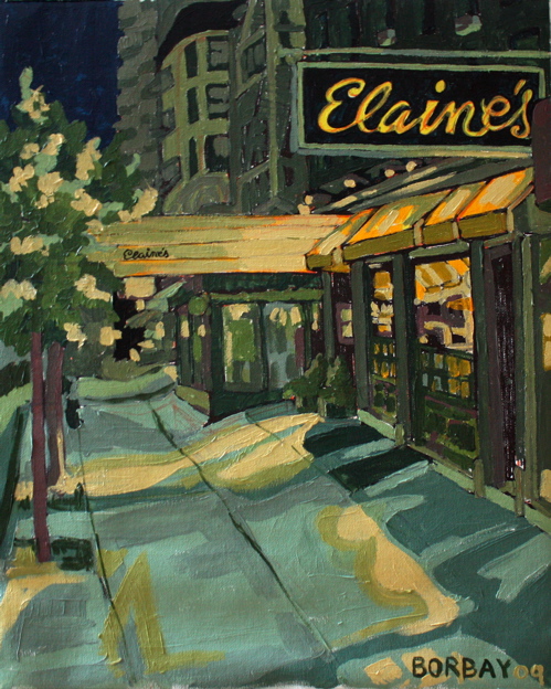 Elaines Painting by Borbay