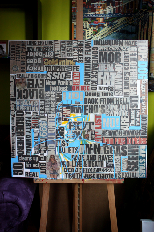 Jay-Z Painting by Borbay Jay-Z Painting by Borbay