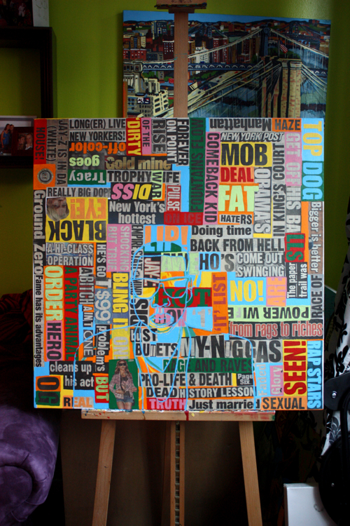 Jay-Z Painting by Borbay Jay-Z Painting by Borbay