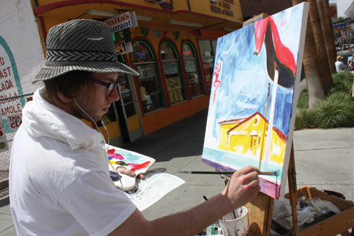 Borbay Las Vegas Painting Process Photography — Ari Lankin