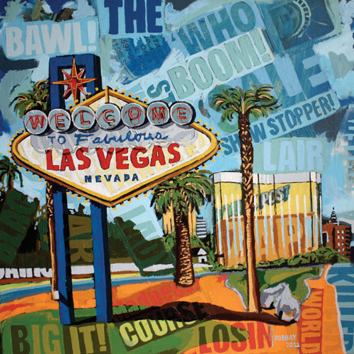 Borbay Las Vegas Painting Process Photography 