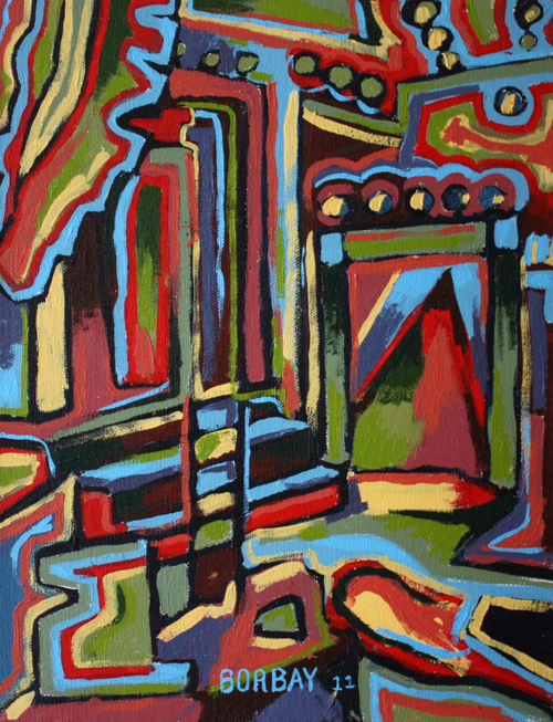 Broadway Bares Live Painting #2 By Borbay