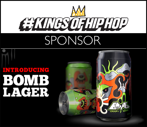 Bomb Lager KingsOfHipHop Sponsor