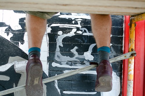 Jake's Saloon Mural Photograph by Luis Pons