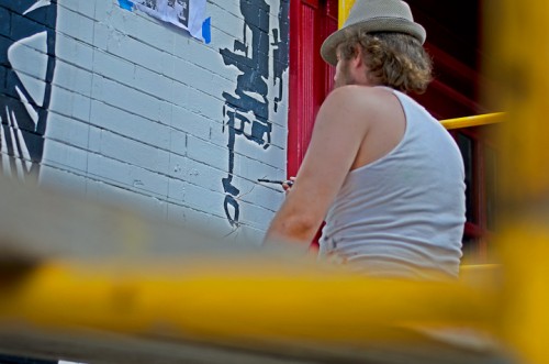 Jake's Saloon Mural Photograph by Luis Pons
