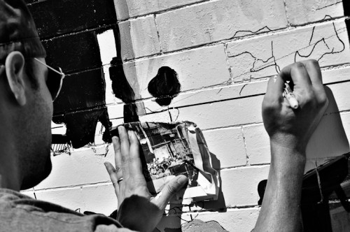 Jake's Saloon Mural Photograph by Luis Pons