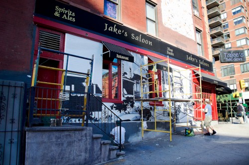 Jake's Saloon Mural Photograph by Luis Pons