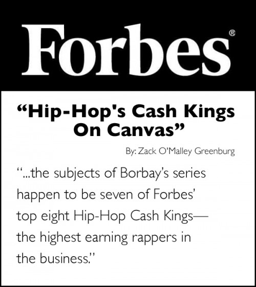 Forbes Hip-Hops Cash Kings On Canvas by Zack O'Malley Greenburg