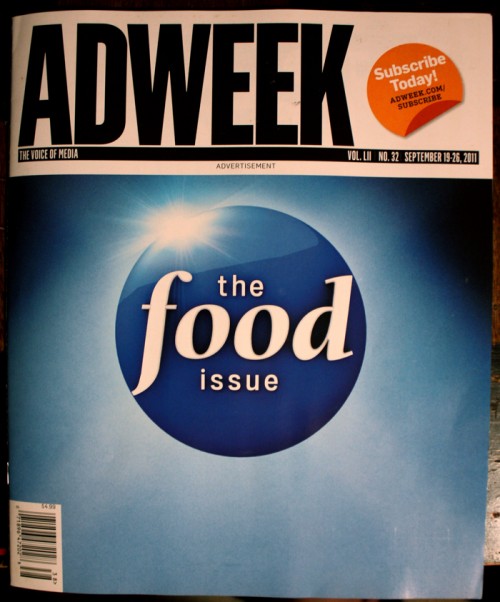 Borbay's Advertising Week Painting in AdWeek