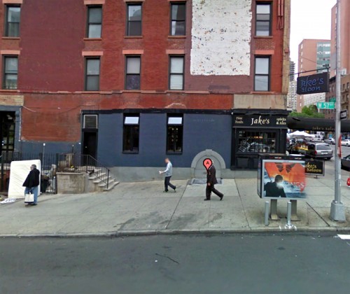 Jakes Saloon From Google Maps Before The Mural