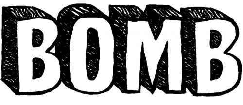 Bomb Wines Logo Designed by Borbay