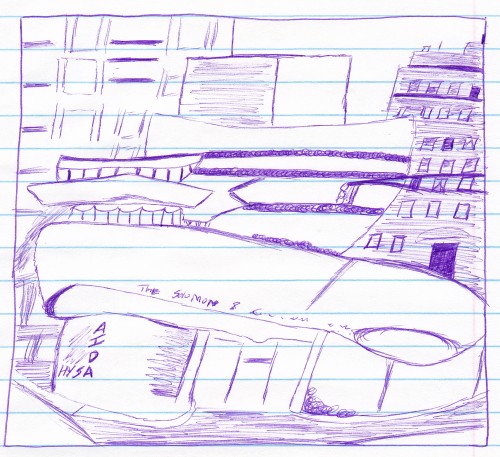 Guggenheim Student Drawing at Iona College