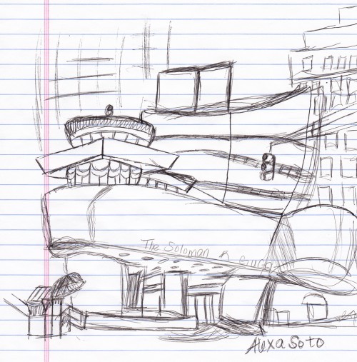 Guggenheim Student Drawing at Iona College