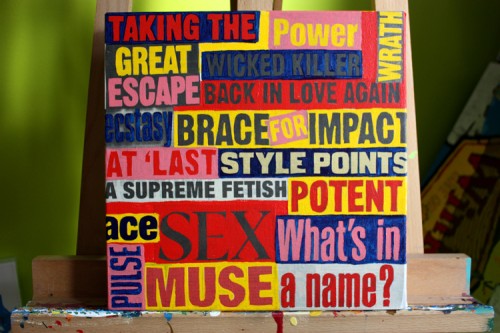 Bomb Wines 2009 Oregon Pinot Noir Painting Process by Borbay